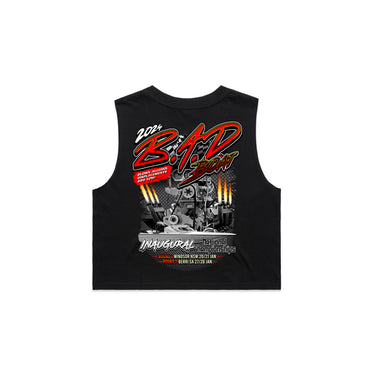 B.A.D Boat 2024 Event Ladies Crop Tank